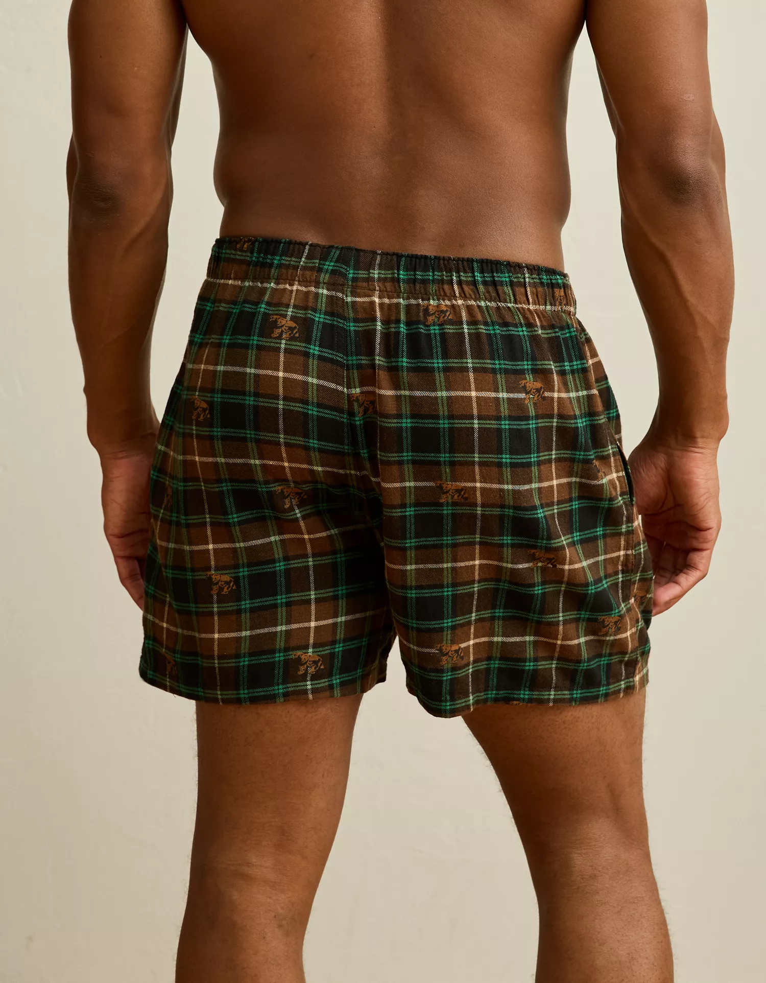 AEO Men's Flannel Pocket Boxer Short - thumbnail 7