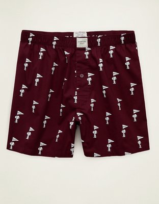 AEO Men's Snoopy Stretch Cotton Boxer Short