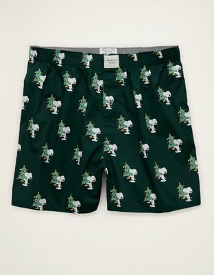 AEO Men's Snoopy Stretch Cotton Boxer Short