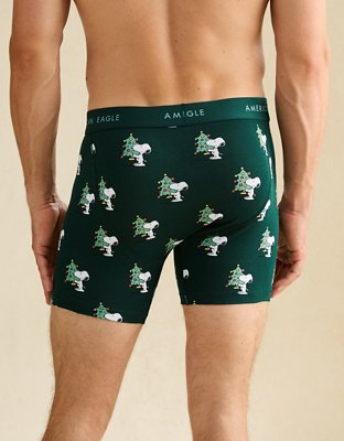AEO Men's Snoopy Stretch Cotton Boxer Short