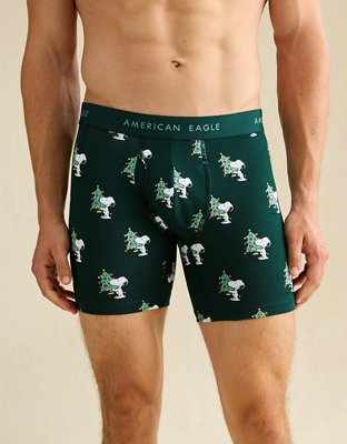 AEO Men's Snoopy Stretch Cotton Boxer Short