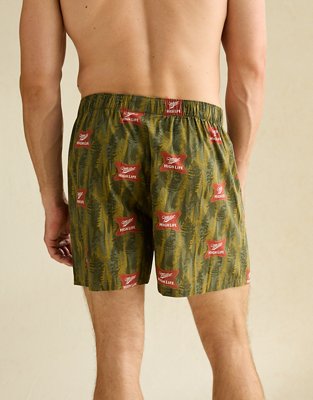 AEO Men's Miller High Life Stretch Cotton Boxer Short