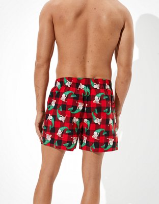 Мужские брюки American Eagle AEO Santa Mermen Stretch Boxer Short — фото 2