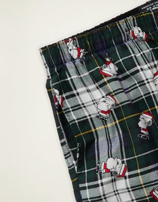 AEO Men's Flannel Pocket Boxer Short