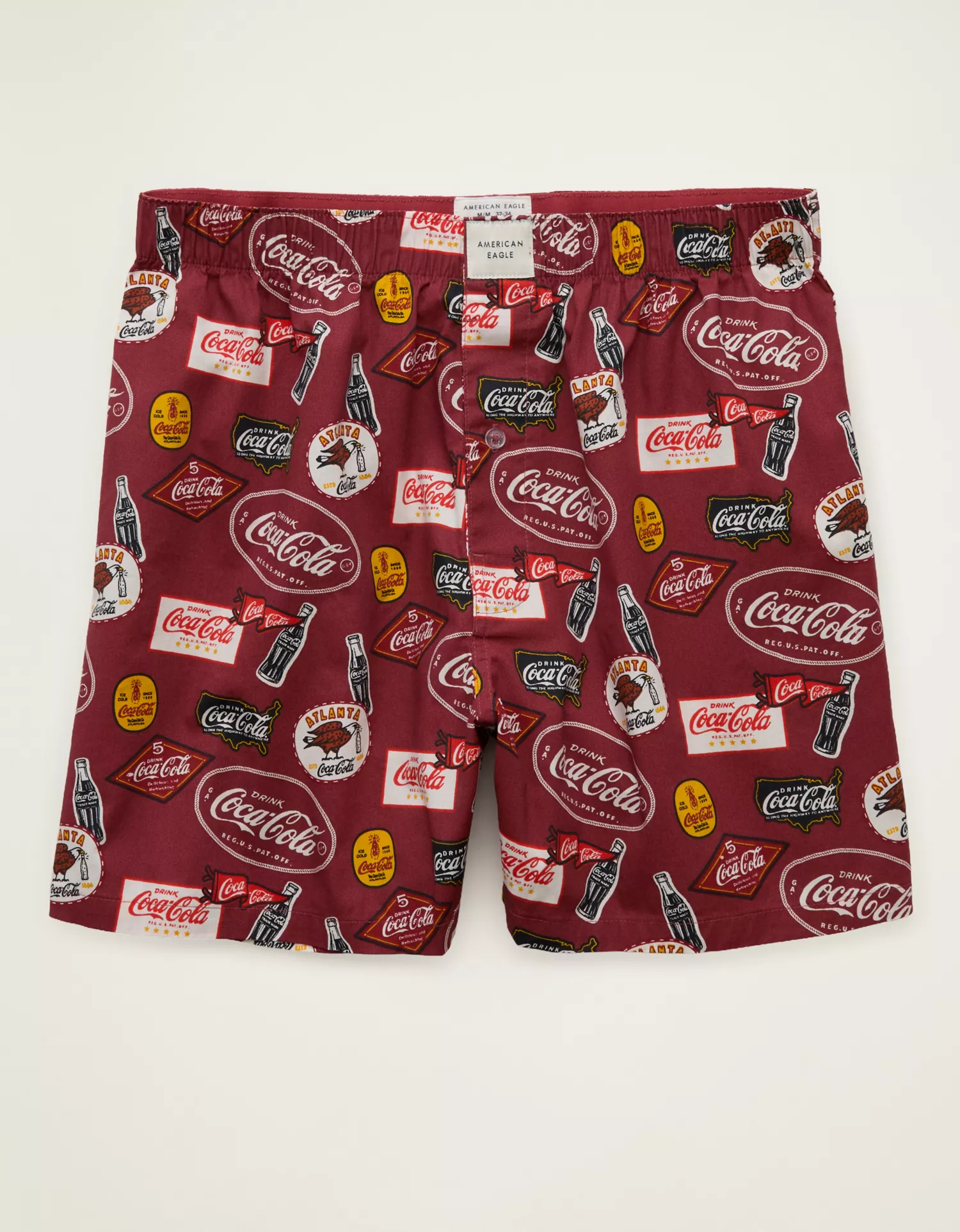AEO Men's Coca-Cola Stretch Cotton Boxer Short - thumbnail 3