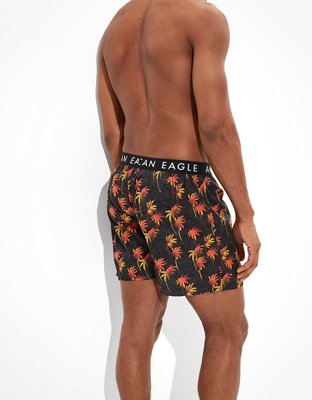 Мужские брюки American Eagle AEO Palms Stretch Boxer Short — фото 2