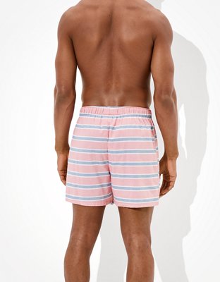 Мужские брюки American Eagle AEO Striped Stretch Boxer Short — фото 2
