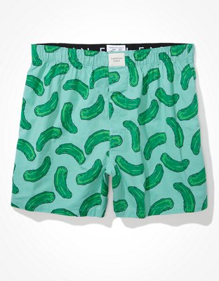 Мужские брюки American Eagle AEO Pickles Stretch Boxer Short — фото 3