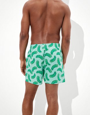 Мужские брюки American Eagle AEO Pickles Stretch Boxer Short — фото 2