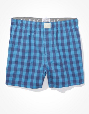 AEO Plaid Stretch Boxer Short
