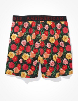 Мужские брюки American Eagle AEO Flower Stretch Boxer Short — фото 4