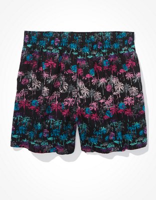 Мужские брюки American Eagle AEO Flamingos Stretch Boxer Short — фото 4