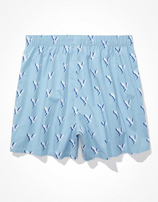 Мужские брюки American Eagle AEO Eagles Stretch Boxer Short — фото 3