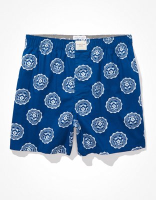 Мужские брюки American Eagle AEO Crest Stretch Boxer Short — фото 3