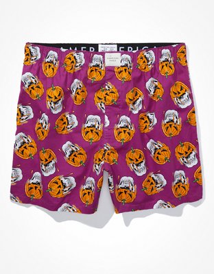 AEO Skull Pumpkin Stretch Boxer Short
