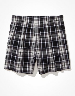 AEO Stretch Plaid Classic Boxer Short
