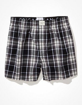 AEO Stretch Plaid Classic Boxer Short