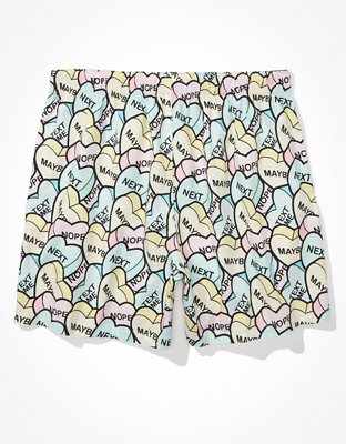 Мужские брюки American Eagle AEO Candy Hearts Stretch Boxer Short — фото 4