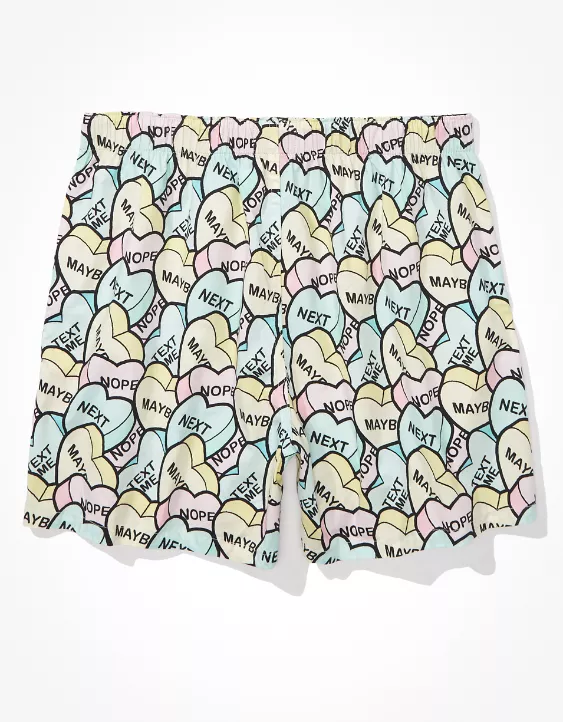 AEO Candy Hearts Stretch Boxer Short