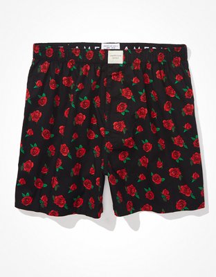 Мужские брюки American Eagle AEO Roses Stretch Boxer Short — фото 3