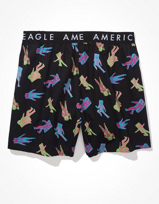 Мужские брюки American Eagle AEO Astronaut Stretch Boxer Short — фото 4