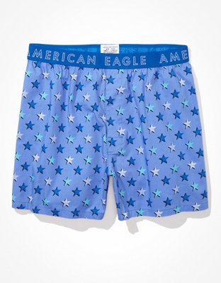 Мужские брюки American Eagle AEO Stars Stretch Boxer Short — фото 3