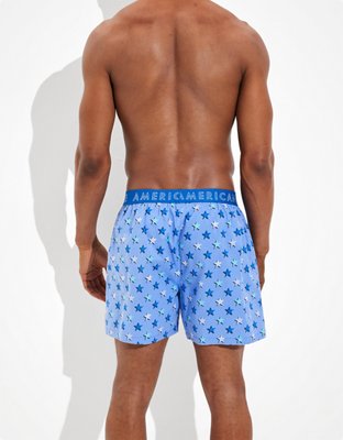 Мужские брюки American Eagle AEO Stars Stretch Boxer Short — фото 2