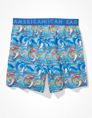 Мужские брюки American Eagle AEO Waves Stretch Boxer Short — фото 4