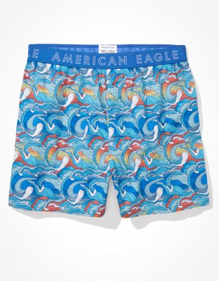 Мужские брюки American Eagle AEO Waves Stretch Boxer Short — фото 3