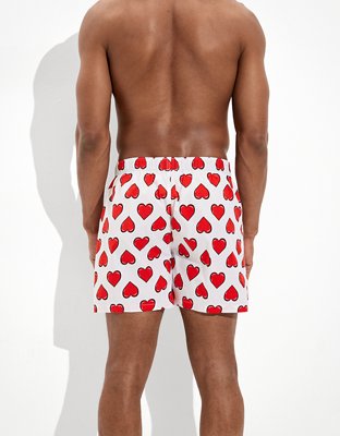 Мужские брюки American Eagle AEO Bubble Hearts Stretch Boxer Short — фото 2