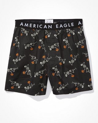 Мужские брюки American Eagle AEO Glow-In-The-Dark Stretch Boxer Short — фото 3