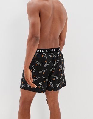 Мужские брюки American Eagle AEO Glow-In-The-Dark Stretch Boxer Short — фото 2