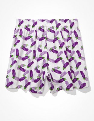 AEO Eggplants Stretch Boxer Short