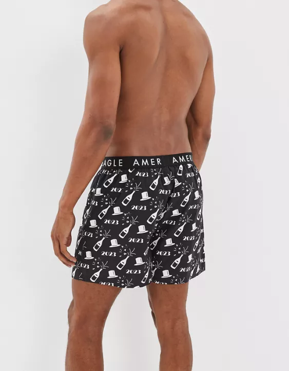 AEO New Year's Eve Stretch Boxer Short