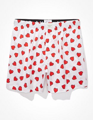 AEO Short bóxer stretch de corazones