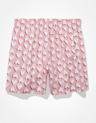 Мужские брюки American Eagle AEO Shadow Hearts Stretch Boxer Short — фото 4