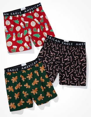 american eagle santa boxers