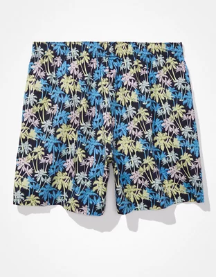 AEO Palm Trees Stretch Pocket Boxer Short