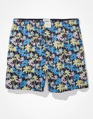 AEO Palm Trees Stretch Pocket Boxer Short