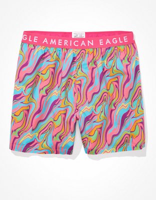 Мужские брюки American Eagle AEO Marble Stretch Boxer Short — фото 3