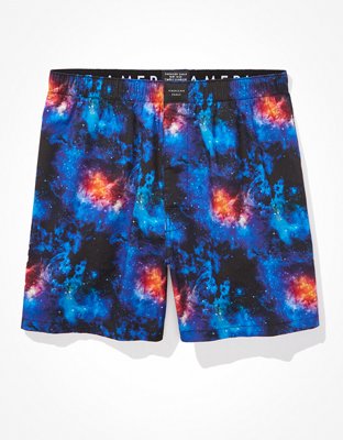 Caleçon boxeur extensible à motif de galaxies AEO