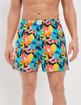 AEO Neon Tropical Stretch Boxer Short