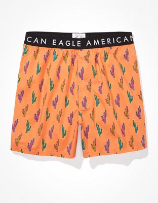 Мужские брюки American Eagle AEO Cactus Stretch Boxer Short — фото 3
