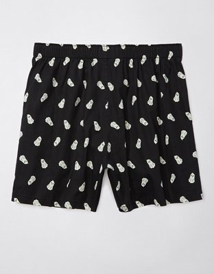 Мужские брюки American Eagle AEO Glow-In-The-Dark Ghosts Stretch Boxer Short — фото 3