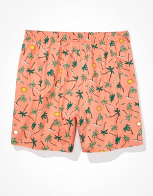 Мужские брюки American Eagle AEO Sunny Palms Stretch Boxer Short — фото 3