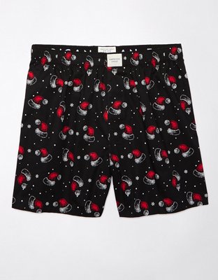 AEO Santa Hats Stretch Pocket Boxer Short