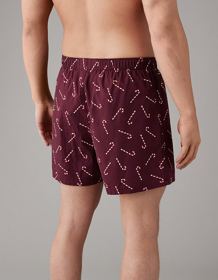 AEO Candy Canes Stretch Boxer Short