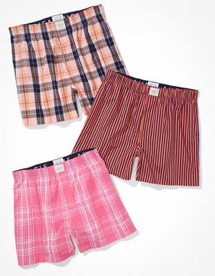 AEO Paquete de 3 shorts bóxer stretch