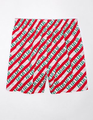 Мужские брюки American Eagle AEO Fa La La Stretch Boxer Short — фото 3