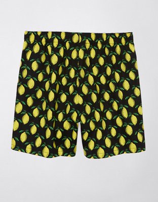Мужские брюки American Eagle AEO Lemons Stretch Boxer Short — фото 3